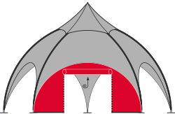 Expodome Standard Roll-Up Door