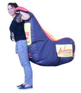 Exporelax einfaches Tragen mit Griff