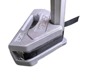 Fußplatte 15 kg am Standbein