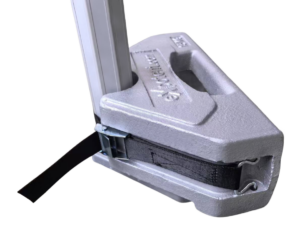 Foot plate 15 kg on leg