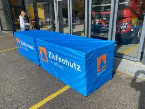 Expotable mit Husse
