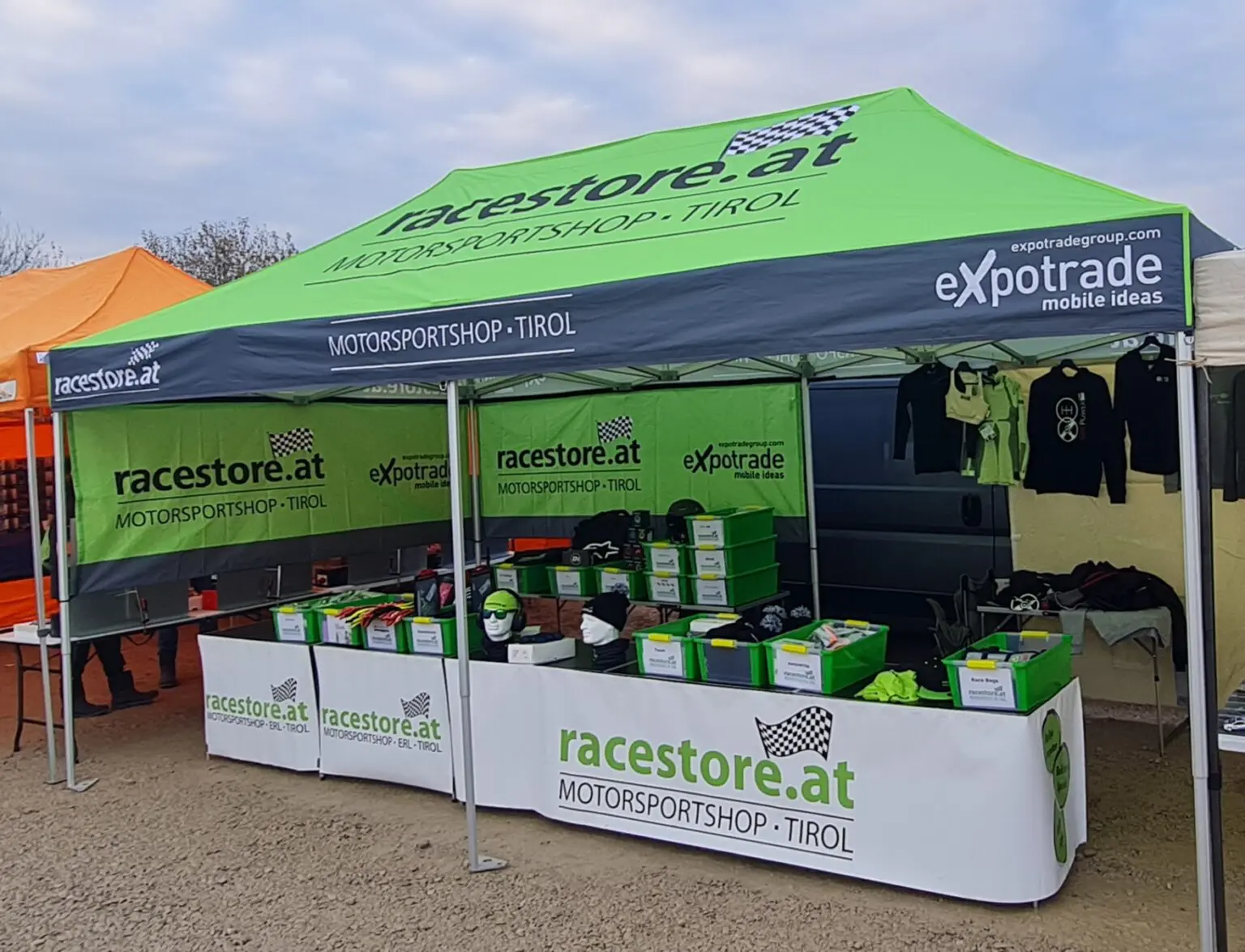 Expotent 6x3m Racestore