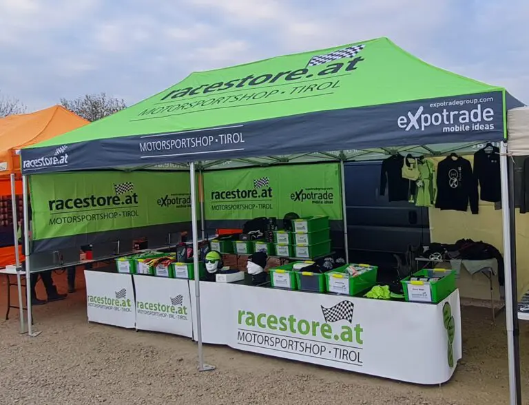Expotent 6x3m Racestore