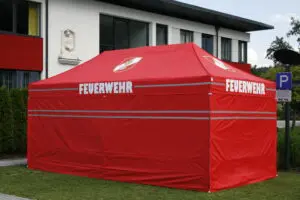 Expotent 6 x 3 m Feuerwehr
