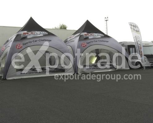 Expoair airdome gonflable 6x6m