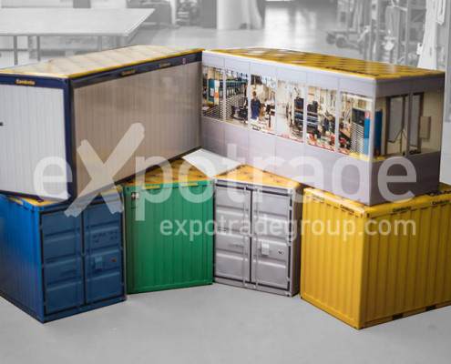 exporelax ad-cubes Containerdesign