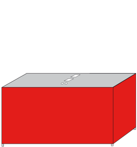 service folding counter expotable
