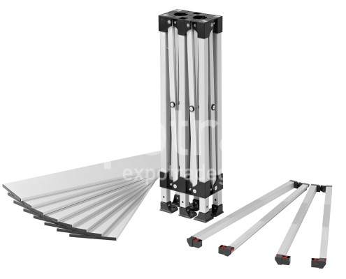 folding expotable 0,6x1,2m parts