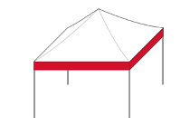 tente pliant expotent 4x4m