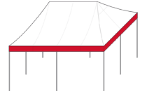 tente pliant expotent 6x6m