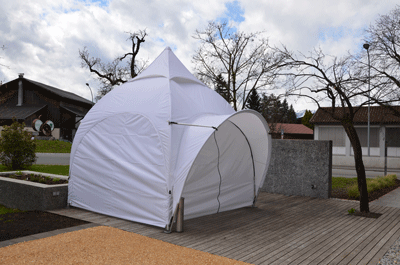 Expodome Raucherzelt 3x3m
