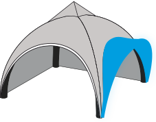 expoair visor inflatable