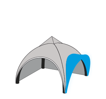 expoair gonflable visière