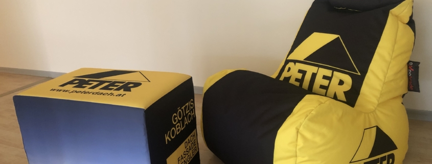 exporelax Sitzsack Dach Peter