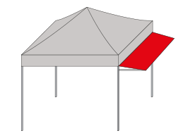 folding tent awning