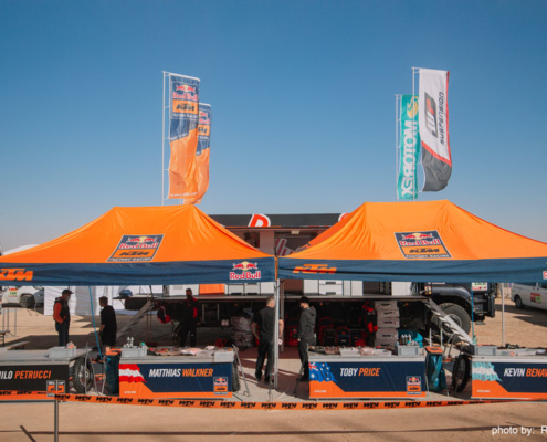 expotent Faltzelt KTM Dakar 2022