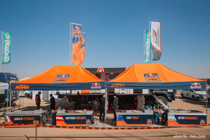 expotent Faltzelt KTM Dakar 2022