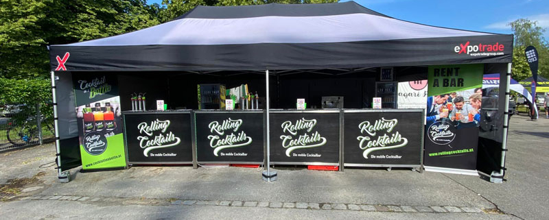 expotent 8x4m RollingCocktails